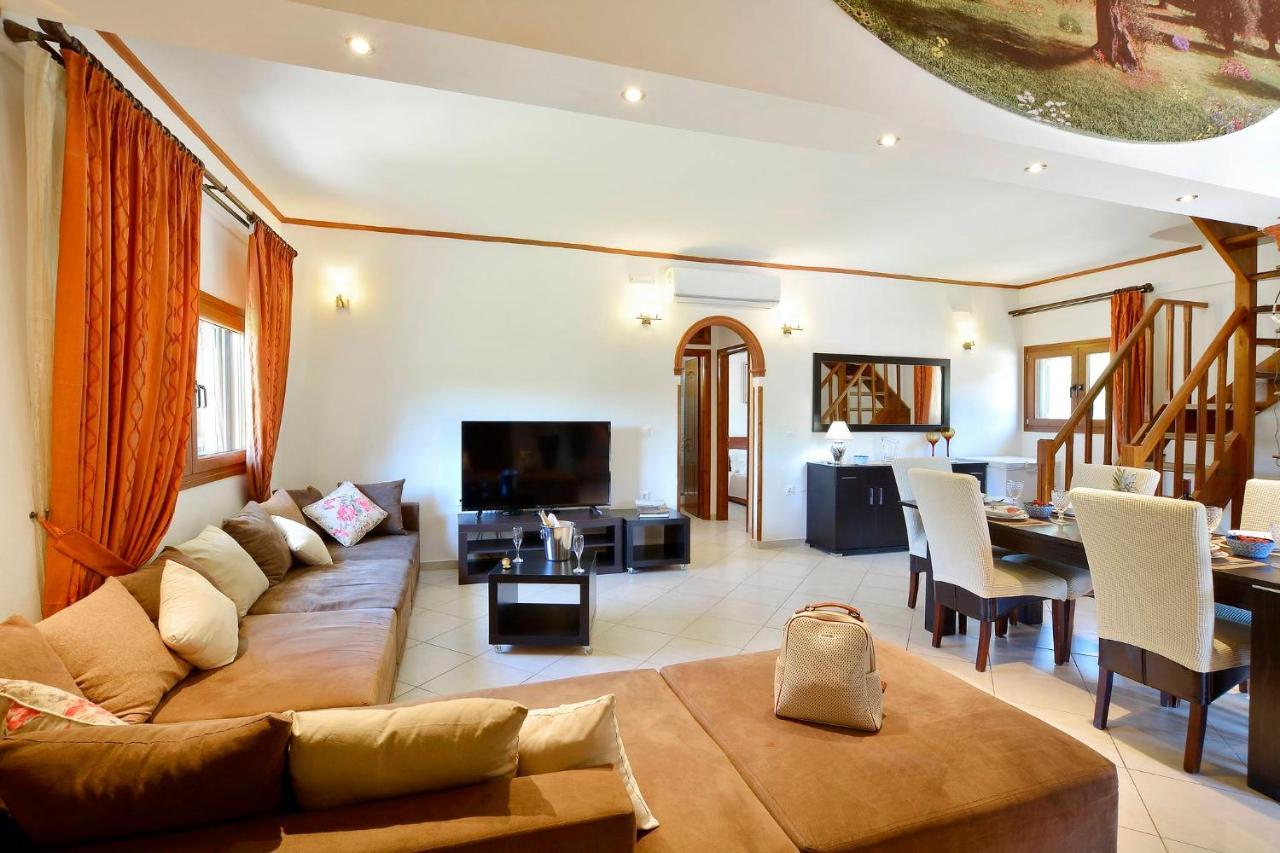 הוילה Halikounas La Casa Del Sole מראה חיצוני תמונה